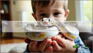 albino ball pythons as pets