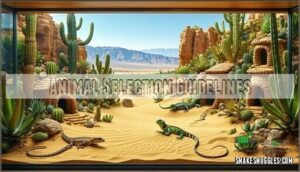 animal selection guidelines