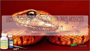 antifungal therapies for snake fungal disease