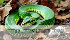 appetite changes and food refusal