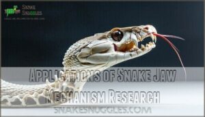 applications of snake jaw mechanism research