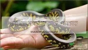 are childrens pythons friendly are childrens pythons friendly