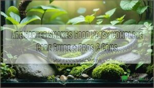 are garter snakes good pets