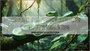 are green tree pythons good pets