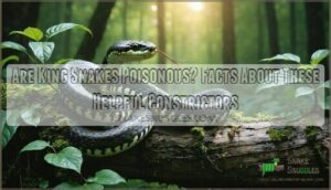 are king snakes poisonous