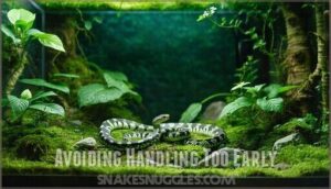 avoiding handling too early