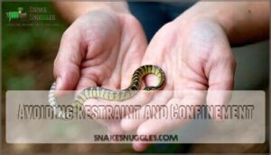 avoiding restraint and confinement