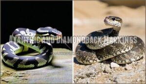 axanthic and diamondback markings