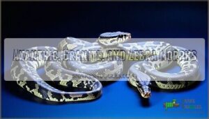 axanthic, granite, and zebra morphs