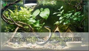 baby snake health considerations