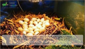 ball python breeding season