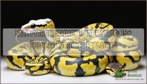 ball python common morph types