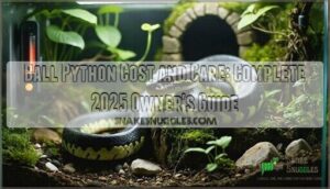 ball python cost and care