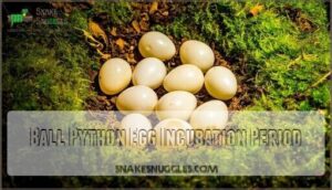 ball python egg incubation period