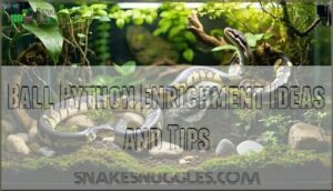 ball python enrichment ideas and tips