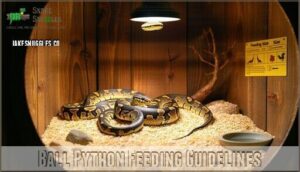 ball python feeding guidelines