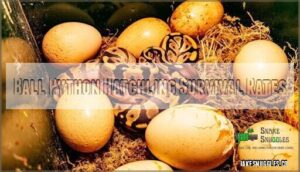 ball python hatchling survival rates