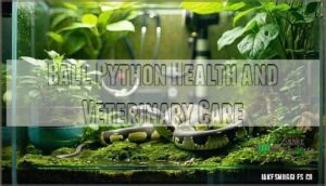 ball python health and veterinary care