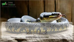 ball python hissing: reasons and solutions