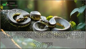 ball python life expectancy and growth