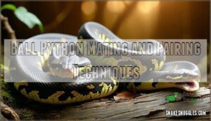 ball python mating and pairing techniques