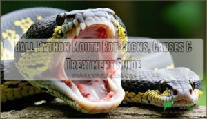 ball python mouth rot