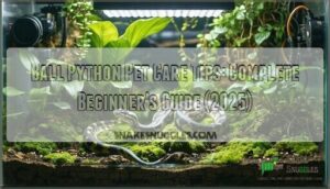 ball python pet care tips