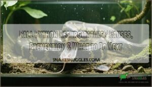 ball python regurgitating