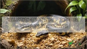 ball python safe bedding options
