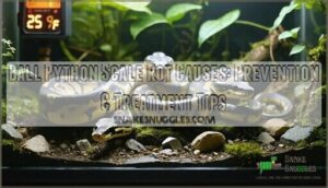 ball python scale rot causes