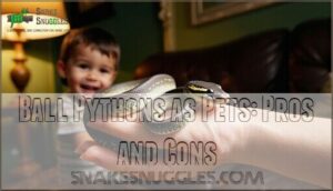 ball pythons as pets: pros and cons
