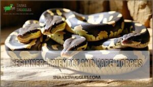 beginner-friendly and rare morphs