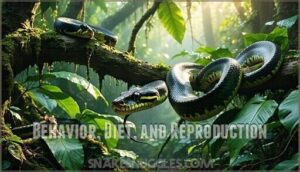 behavior, diet, and reproduction