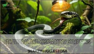 behavioral and respiratory symptoms