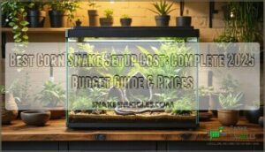 best corn snake setup cost