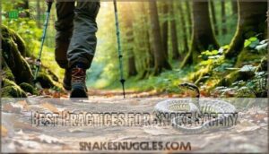 best practices for snake safety