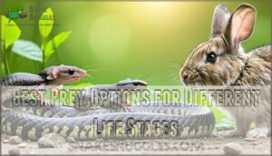 best prey options for different life stages