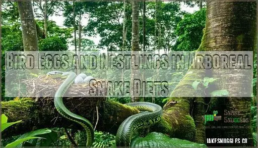 Beautiful view of Arboreal Snake Prey Item Selection