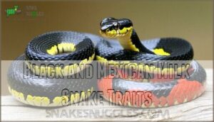 black and mexican milk snake traits