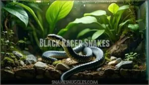 black racer snakes black racer snakes