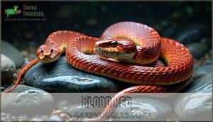 blood red