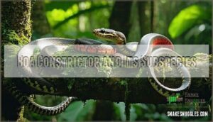 boa constrictor and its subspecies