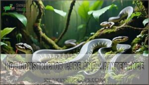 boa constrictor care and maintenance