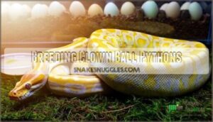 breeding clown ball pythons