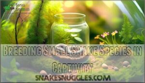 breeding small snake species in captivity