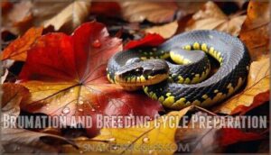 brumation and breeding cycle preparation