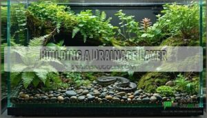building a drainage layer