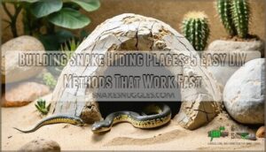building snake hiding places