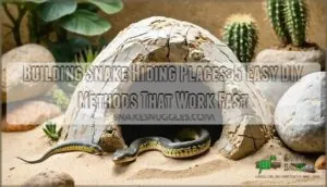 building snake hiding places building snake hiding places