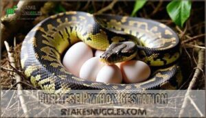 burmese python gestation